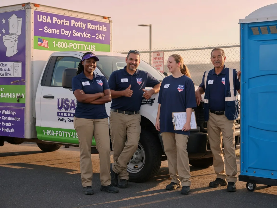 Porta Potty Rental company in Burton, OH
