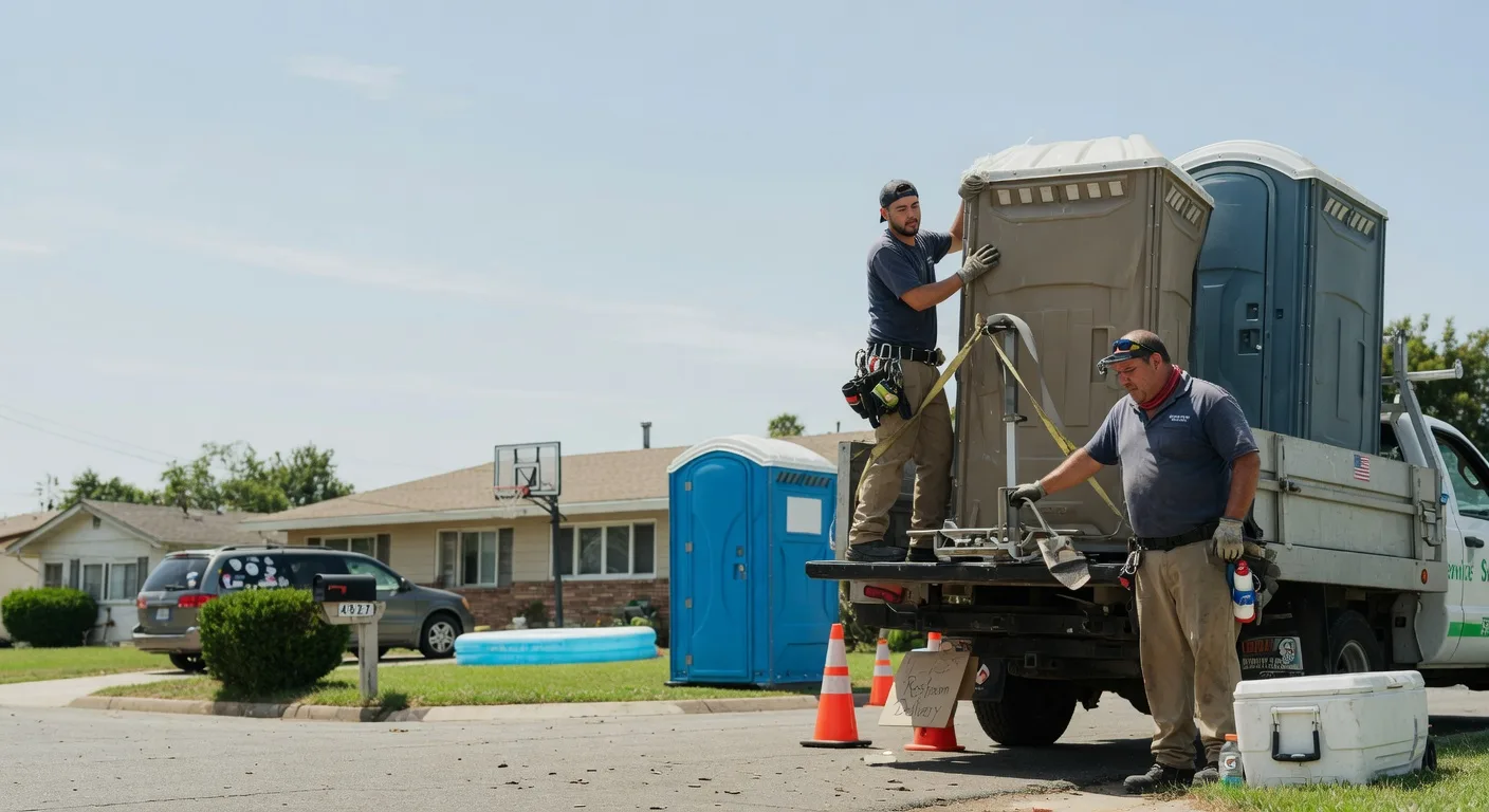 Porta Potty Rental in Burton, OH near me