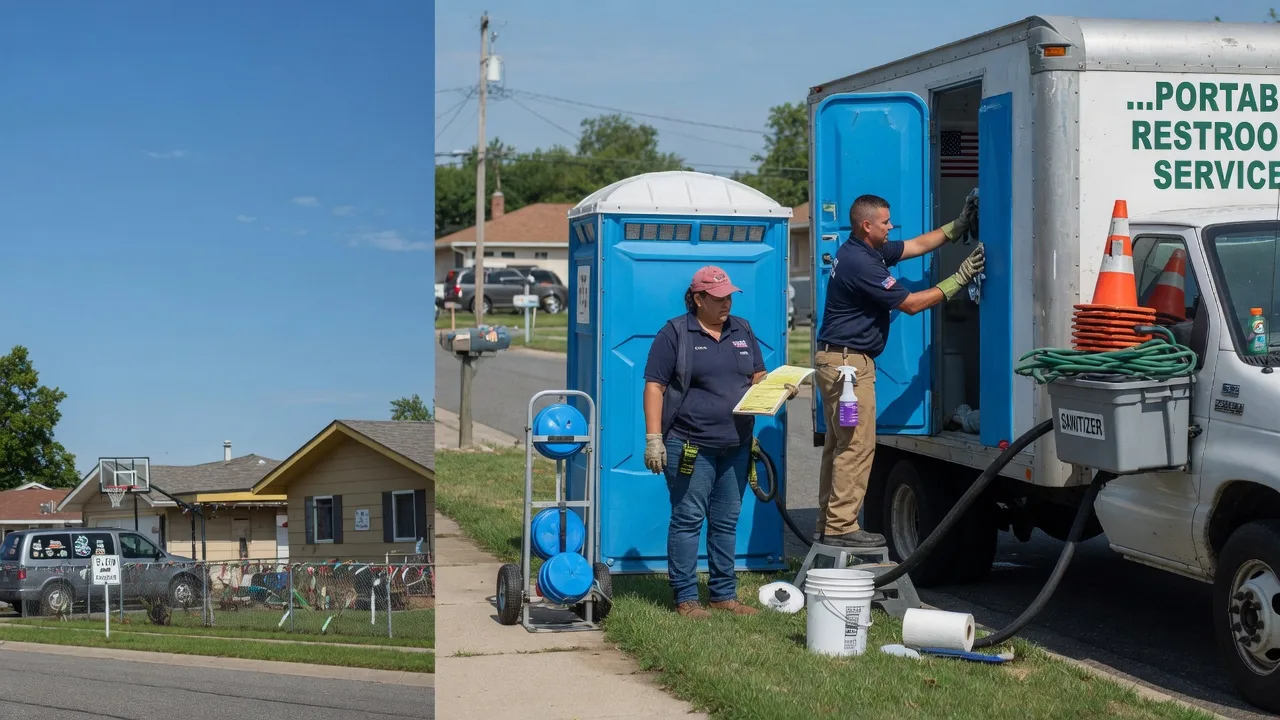 Portable Toilet Rental in Burton, OH near me